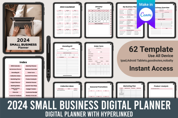 Download 2024 Small Business Digital Planner - Digital Collection