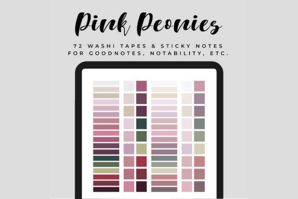 Download Digital Washi Tapes &amp; Sticky Notes - Digital Collection