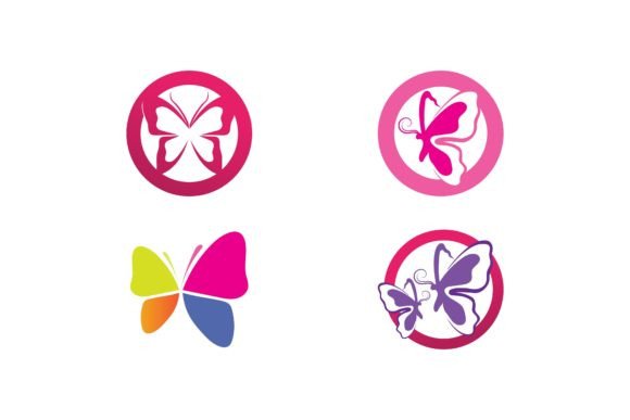Download Butterfly Beauty Vector Logo Icon Design - Premium Resources