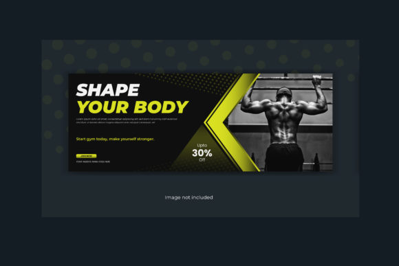 Download Gym Fitness Center Facebook Cover Banner - Fitness center Collection