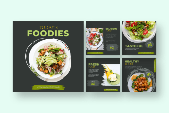 Download Food Instagram Post Template - Instagram post template Collection