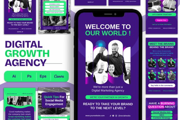 Download Digital Growth Agency - Instagram Story - Digital Collection